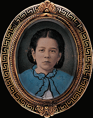 Mourning Brooch with Portrait of Woman